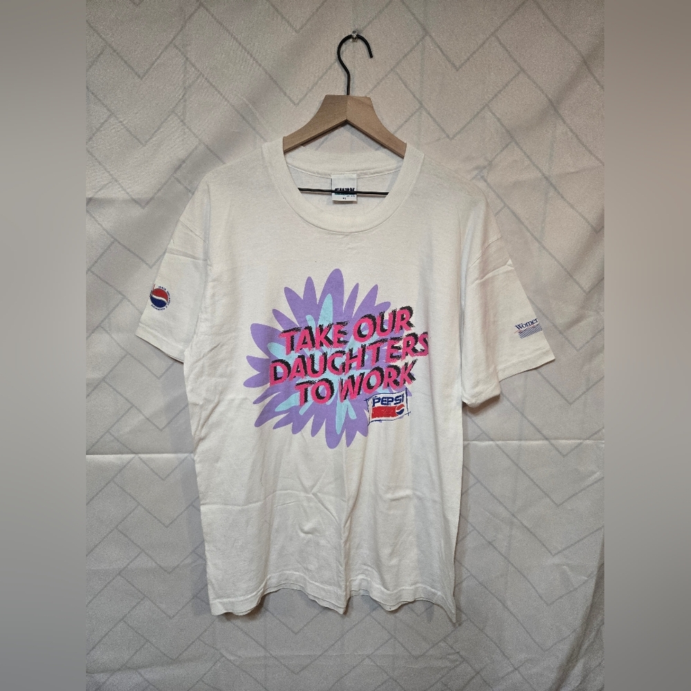 Retro 90s Pepsi Cola T-Shirt - Single Stitch